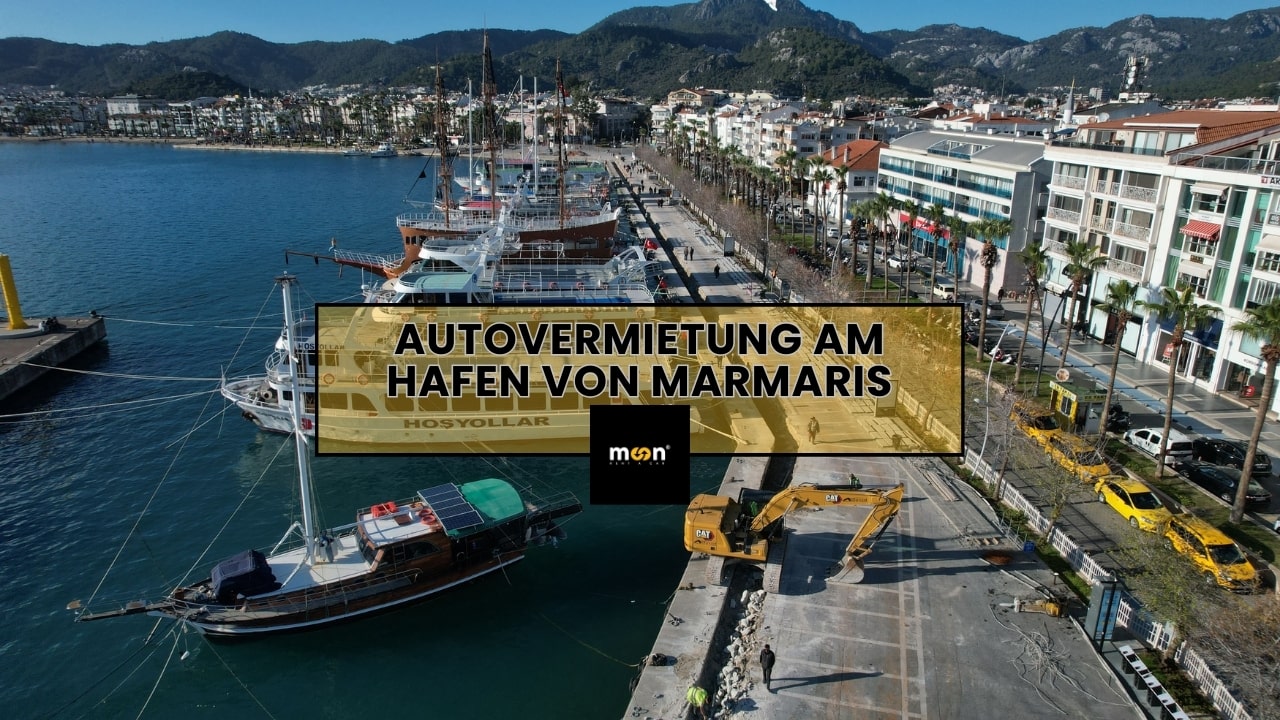 Autovermietung am Hafen von Marmaris